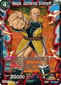 Nappa, Gathering Strength - Perfect Combination - Dragon Ball Super: Masters card