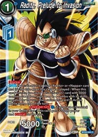 Raditz, Prelude to Invasion - Perfect Combination - Dragon Ball Super: Masters card