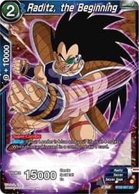 Raditz, the Beginning - Perfect Combination - Dragon Ball Super: Masters card