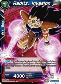 Raditz, Invasion - Perfect Combination - Dragon Ball Super: Masters card