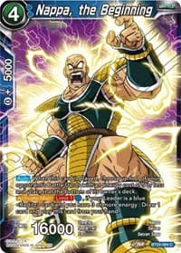 Nappa, the Beginning - Perfect Combination - Dragon Ball Super: Masters card