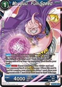 Mr. Buu, Full Speed - Perfect Combination - Dragon Ball Super: Masters card