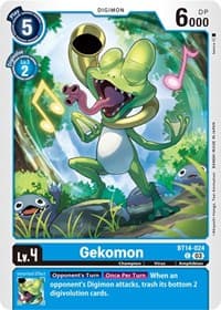 Gekomon - Blast Ace - Digimon Card Game card