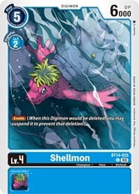 Shellmon - Blast Ace - Digimon Card Game card