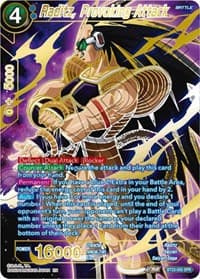Raditz, Provoking Attack (SPR) - Perfect Combination - Dragon Ball Super: Masters card