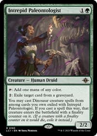 Intrepid Paleontologist - The Lost Caverns of Ixalan - Magic: The Gathering card
