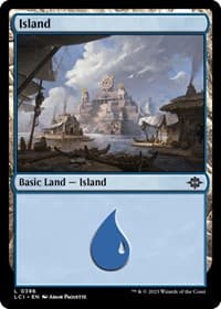 Island (0396) - The Lost Caverns of Ixalan - Magic: The Gathering card