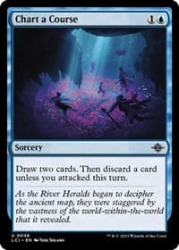 Chart a Course - The Lost Caverns of Ixalan - Magic: The Gathering card