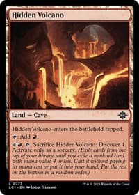 Hidden Volcano - The Lost Caverns of Ixalan - Magic: The Gathering card