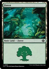Forest (0401) - The Lost Caverns of Ixalan - Magic: The Gathering card