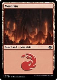Mountain (0399) - The Lost Caverns of Ixalan - Magic: The Gathering card