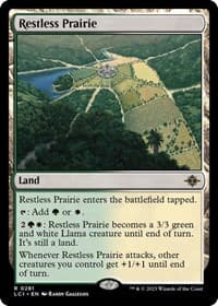 Restless Prairie - The Lost Caverns of Ixalan - Magic: The Gathering card
