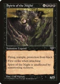 Spirit of the Night - Mirage - Magic: The Gathering card