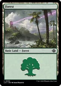 Forest (0402) - The Lost Caverns of Ixalan - Magic: The Gathering card