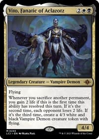 Vito, Fanatic of Aclazotz - The Lost Caverns of Ixalan - Magic: The Gathering card