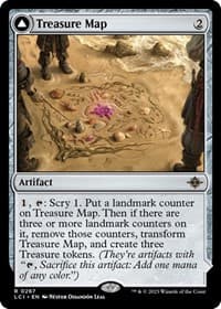 Treasure Map - The Lost Caverns of Ixalan - Magic: The Gathering card