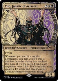 Vito, Fanatic of Aclazotz (Showcase) - The Lost Caverns of Ixalan - Magic: The Gathering card