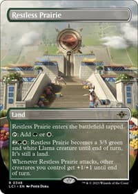 Restless Prairie (Borderless) - The Lost Caverns of Ixalan - Magic: The Gathering card