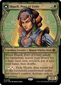 Huatli, Poet of Unity (Showcase) - The Lost Caverns of Ixalan - Magic: The Gathering card