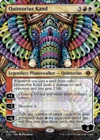 Quintorius Kand (0352) (Borderless) - The Lost Caverns of Ixalan - Magic: The Gathering card