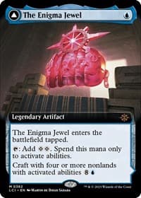 The Enigma Jewel (Extended Art) - The Lost Caverns of Ixalan - Magic: The Gathering card