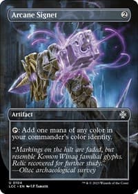 Arcane Signet (Borderless) - Commander: The Lost Caverns of Ixalan - Magic: The Gathering card
