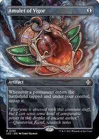 Amulet of Vigor (Borderless) - Commander: The Lost Caverns of Ixalan - Magic: The Gathering card