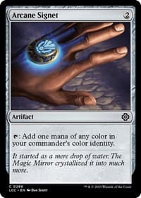 Arcane Signet - Commander: The Lost Caverns of Ixalan - Magic: The Gathering card