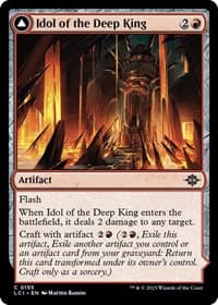 Idol of the Deep King - The Lost Caverns of Ixalan - Magic: The Gathering card