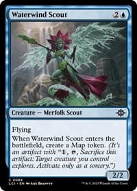 Waterwind Scout - The Lost Caverns of Ixalan - Magic: The Gathering card