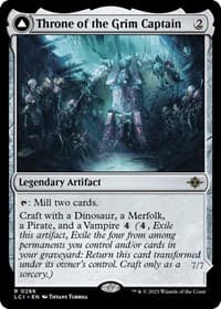 Throne of the Grim Captain - The Lost Caverns of Ixalan - Magic: The Gathering card