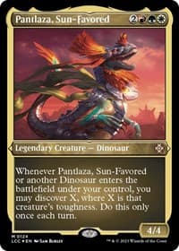 Pantlaza, Sun-Favored (Display Commander) - Thick Stock - Commander: The Lost Caverns of Ixalan - Magic: The Gathering card