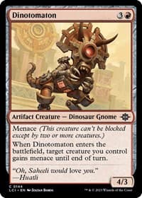 Dinotomaton - The Lost Caverns of Ixalan - Magic: The Gathering card