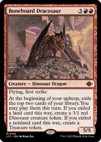 Bonehoard Dracosaur - The Lost Caverns of Ixalan - Magic: The Gathering card