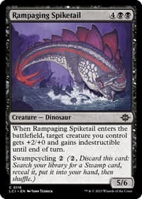 Rampaging Spiketail - The Lost Caverns of Ixalan - Magic: The Gathering card