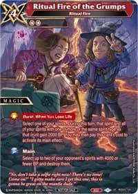 Ritual Fire of the Grumps - Battle Spirits Saga Promo Cards - Battle Spirits Saga card