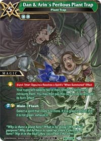Dan & Arin's Perilous Plant Trap - Battle Spirits Saga Promo Cards - Battle Spirits Saga card