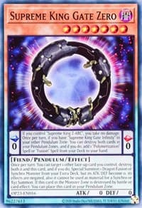 Supreme King Gate Zero - OTS Tournament Pack 23 - YuGiOh card