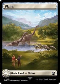 Plains - Universes Beyond: Jurassic World Collection - Magic: The Gathering card