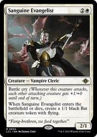 Sanguine Evangelist - The Lost Caverns of Ixalan - Magic: The Gathering card