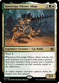 Sovereign Okinec Ahau - The Lost Caverns of Ixalan - Magic: The Gathering card