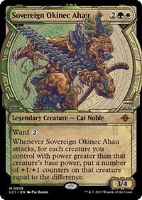 Sovereign Okinec Ahau (Showcase) - The Lost Caverns of Ixalan - Magic: The Gathering card