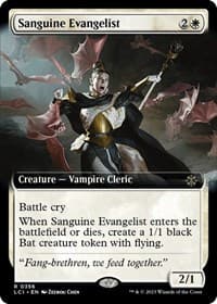 Sanguine Evangelist (Extended Art) - The Lost Caverns of Ixalan - Magic: The Gathering card