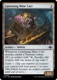 Careening Mine Cart - The Lost Caverns of Ixalan - Magic: The Gathering card