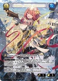 Dahlia, Idyllic Dreamer (CSR) (ALC1E) - Alchemical Revolution - Grand Archive TCG card