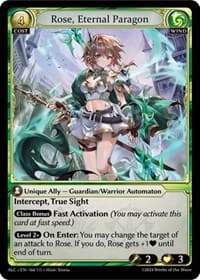 Rose, Eternal Paragon - Alchemical Revolution - Grand Archive TCG card