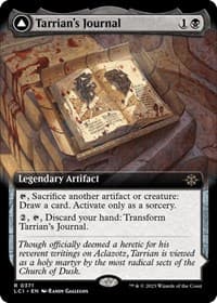 Tarrian's Journal (Extended Art) - The Lost Caverns of Ixalan - Magic: The Gathering card