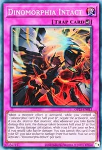 Dinomorphia Intact - OTS Tournament Pack 23 - YuGiOh card