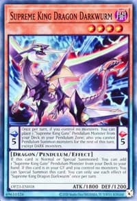 Supreme King Dragon Darkwurm - OTS Tournament Pack 23 - YuGiOh card
