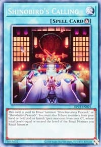 Shinobird's Calling - OTS Tournament Pack 23 - YuGiOh card
